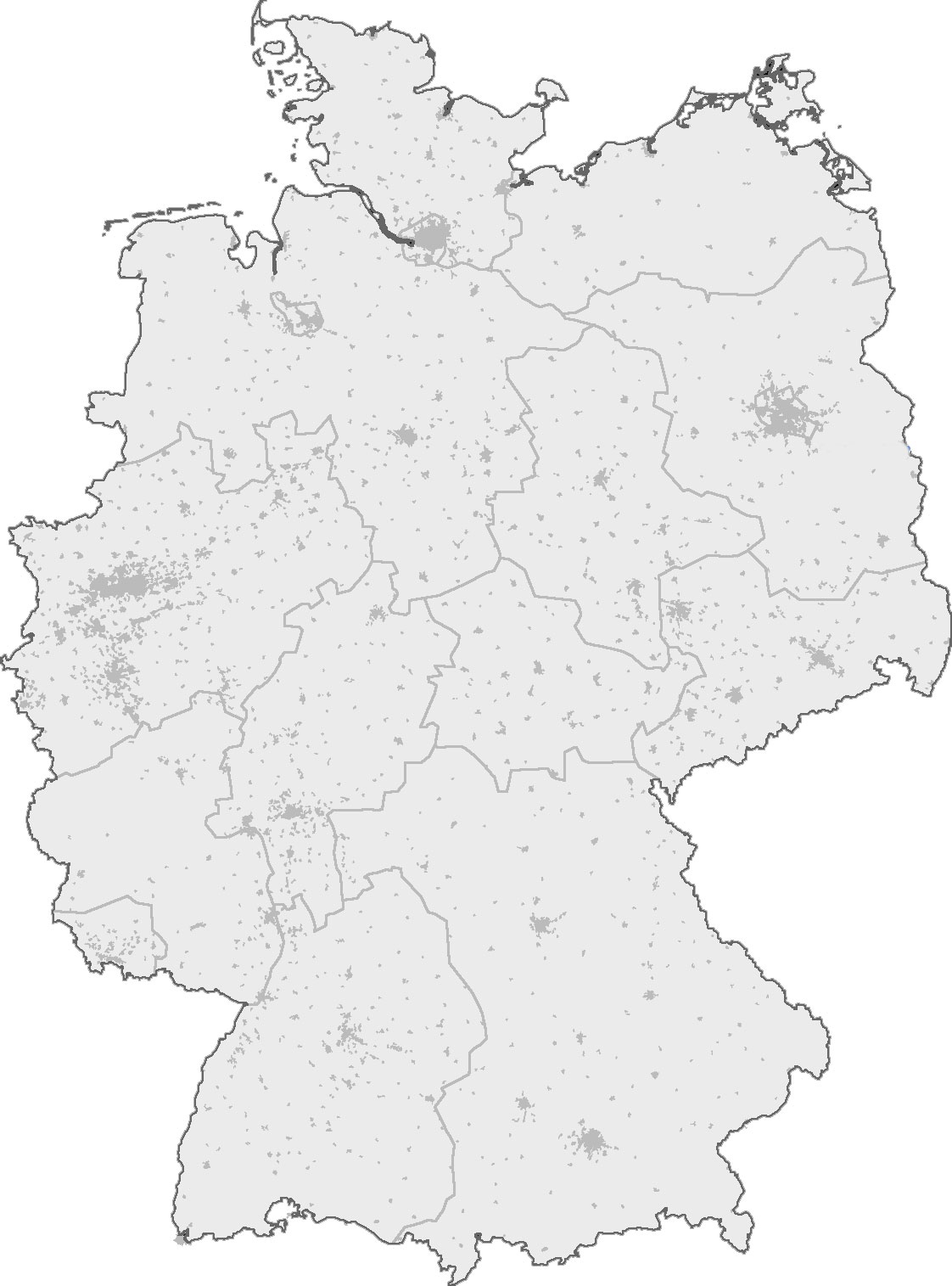 Deutschland Karte Groß